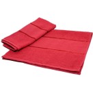 Toalha De Lavabo 45x29cm Social Escolar Boca Felpa Vermelho