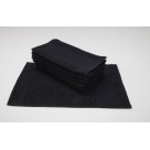 Toalha De Lavabo 45x29cm Social Escolar Boca Felpa Preto