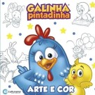 Livro Arte e Cor Galinha Pintadinha com Muitos Desenhos para Colorir