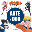 Livro Arte e Cor Naruto com Muitos Desenhos Educativo 36 Paginas