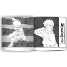Livro Arte e Cor Naruto com Muitos Desenhos Educativo 36 Paginas