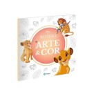 Arte e cor O Rei Leão Livro para colorir Infantil
