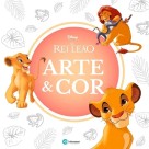 Arte e cor O Rei Leão Livro para colorir Infantil