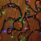 Pisca Arroz Colorido com Controle 8 Funções para Decoração e Enfeite de Arvore de Natal