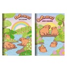 Livro De Pintura Infantil Ler E Colorir Capivaras - Sortido