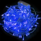 Pisca Pisca Azul com Controle 8 Funções para Decoração e Enfeite de Arvore de Natal