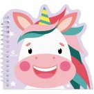 Livro Pop Cores Divertidas com Lapis de Cor Unicornios