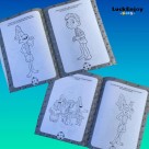 Livro Pop Gigante Ler E Colorir Com Lápis de Cor Luca Disney Pixar