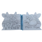 Livro Pop Cores Divertidas Com Lápis de Cor Fazenda Animais