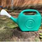 Regador Plástico 5,5L com Chuveirinho – Jardim, Horta, Plantas, Verde ou Azul Econômico