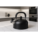 Chaleira Aço Inox Fosca 1,7 Litros Preto 