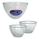 Tigela Saladeira Cristal Transparente 1800Ml Utensilio Cozinha