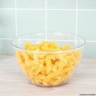 Tigela Saladeira Cristal Transparente 1800Ml Utensilio Cozinha