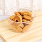 Tigela Saladeira Cristal Transparente 1800Ml Utensilio Cozinha