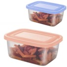 Pote De Plástico Transparente Com Tampa - 2L