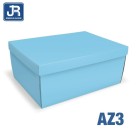 Caixa Cartonada Retangulares 33 x 24 x 14 cm Azul Bebe Papelão Rígido