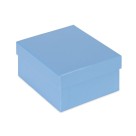 Caixa Cartonada Retangulares 33 x 24 x 14 cm Azul Bebe Papelão Rígido