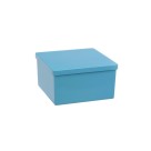 Caixa Cartonada Retangulares 33 x 24 x 14 cm Azul Bebe Papelão Rígido
