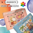 Momentos fofos – Livro de colorir Fluffy Moments Capa Maleavel