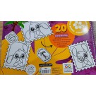 Livro de Colorir Estilo Boobie Goods Capa Mole Stix 20 Folhas Sortido 