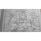 Livro de Colorir Estilo Boobie Goods Capa Mole Stix 20 Folhas Sortido 