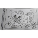 Livro de Colorir Estilo Boobie Goods Capa Mole Stix 20 Folhas Sortido 