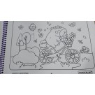 Livro De Colorir Capa Maleavel & Friends 20 Paginas