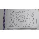 Livro De Colorir Capa Maleavel & Friends 20 Paginas