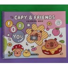 Livro De Colorir Capa Maleavel & Friends 20 Paginas