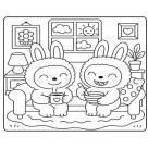 Livro de Colorir Lapupu para Colorir Presente Desenho Criativo