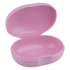 Porta Sabonete De Barra Saboneteira Plástica Atoxica Soft Quartz Rosa