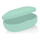 Porta Sabonete De Barra Saboneteira Plástica Atoxica Soft Verde Menta