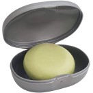 Porta Sabonete De Barra Saboneteira Plástica Atoxica Soft Prata