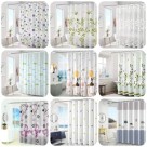 Cortina Box Banheiro Estampada com 5 Ganchos Chuveiro 198x180cm