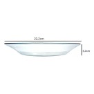 Prato Fundo Vidro Duralex 22cm Astral 