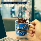 Caneca de Porcelana Urban 300ml Bandeira do Grêmio | Brasfoot Presentes