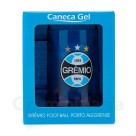 Caneca Gel 300ml  Grêmio Para Bebida com Caixa Presenteavel