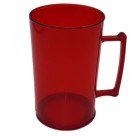 Caneca Acrilica 450ml Times Futebol - Internacional Cor Vermelho
