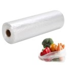 Bobina Plastica Multiuso Picotada Embalagem Frutas, Carnes, Verduras Uso Geral