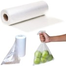 Bobina Plastica Multiuso Picotada Embalagem Frutas, Carnes, Verduras Uso Geral