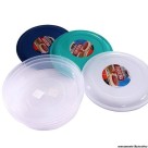 Torteira com Tampa Plastico Varias Cores 26,5x6cm