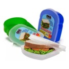 Porta Sanduiche Sanduicheira de Plastico Pratica e Compacta para o Dia a Dia