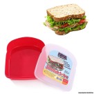 Porta Sanduiche Sanduicheira de Plastico Pratica e Compacta para o Dia a Dia