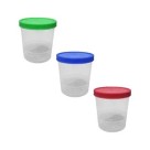 Pote Mantimento Redondo Tampa Com Rosca Avulso 500 Ml