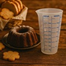 Copo Medidor Plástico Graduado Multiuso 500ml