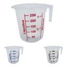 Jarra Plástica Graduada 250ml Para Receitas