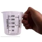 Jarra Plástica Graduada 250ml Para Receitas
