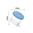 Potes 360ML Com Tampa Rosca Mantimento Armazenamento 