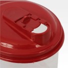 Pote Farinheiro Açucareiro 700ml Tampa C/ Dosador Mantimento