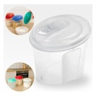 Pote Farinheiro Açucareiro 700ml Tampa C/ Dosador Mantimento